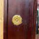Grand miroir de parquet époque Empire – Bronze doré – XIXe siècle