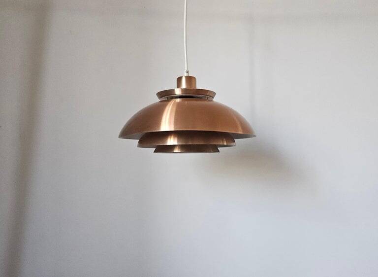 Midcentury Rare Pendant in style of Louis Poulsen, Denmark, 1970s