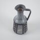 Grey ceramic vase, Danish design, 1970s, manufactured by Frank Keramik