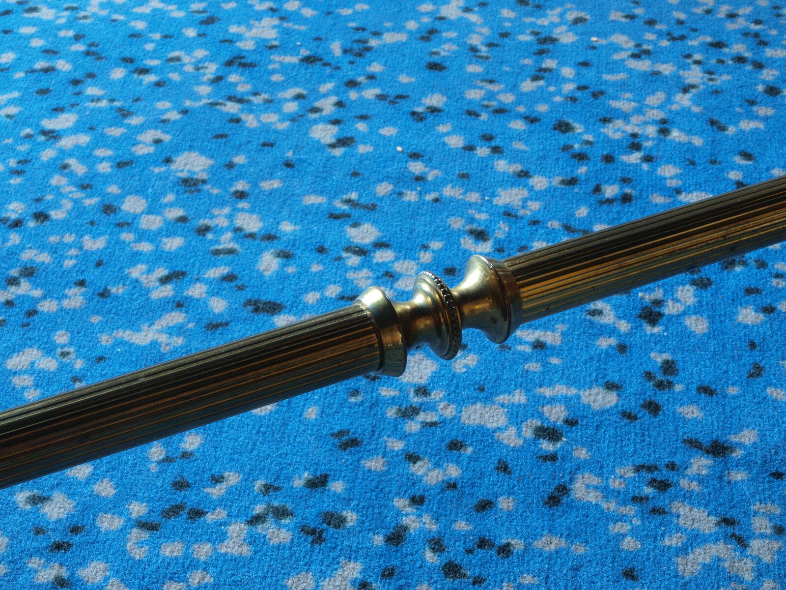 Table low neo classic bronze brass and Portoro marble