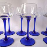 Blue balloon foot glasses