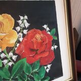 Tableau decor floral