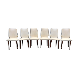 6 chaises vintage en