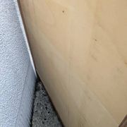 Commode anglaise poignées blanches