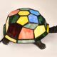 Tiffany Style lamp in the shape of a turtle from the 1980s.