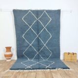 Gray Berber rug 260 X 155 CM