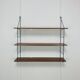 String shelf, teak and metal, 1960s