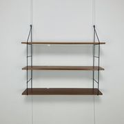 String shelf, teak and metal, 1960s
