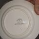 Set of 5 old plates vintage dessert badonvillers madeleine