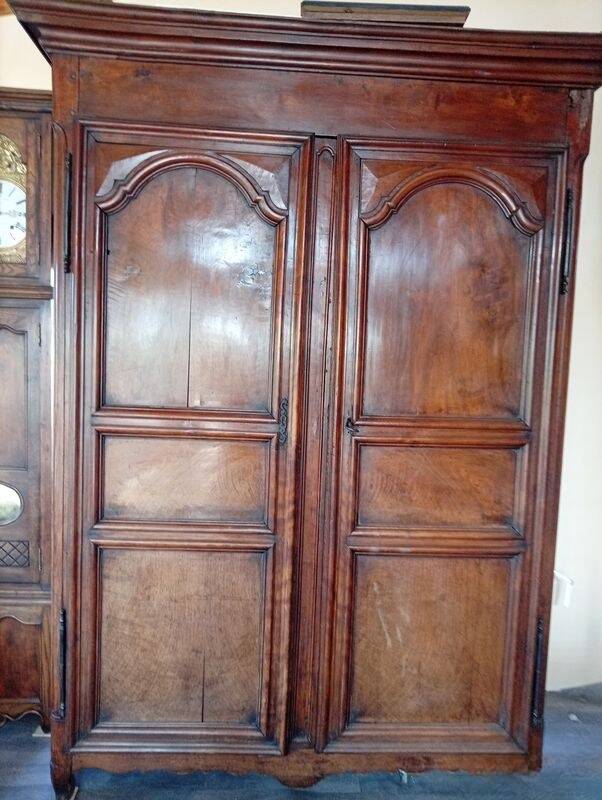 Walnut wardrobe