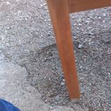 Vintage wooden formica kitchen table