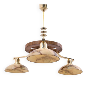 Mid-20th century Art Deco chandelier, Poland.