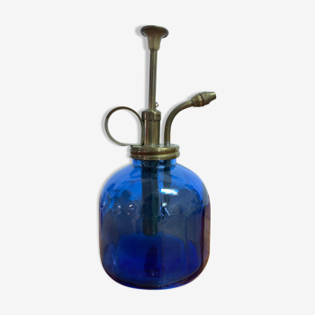50s blue glass vaporizer
