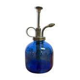 Vaporisateur en verre bleu années 50