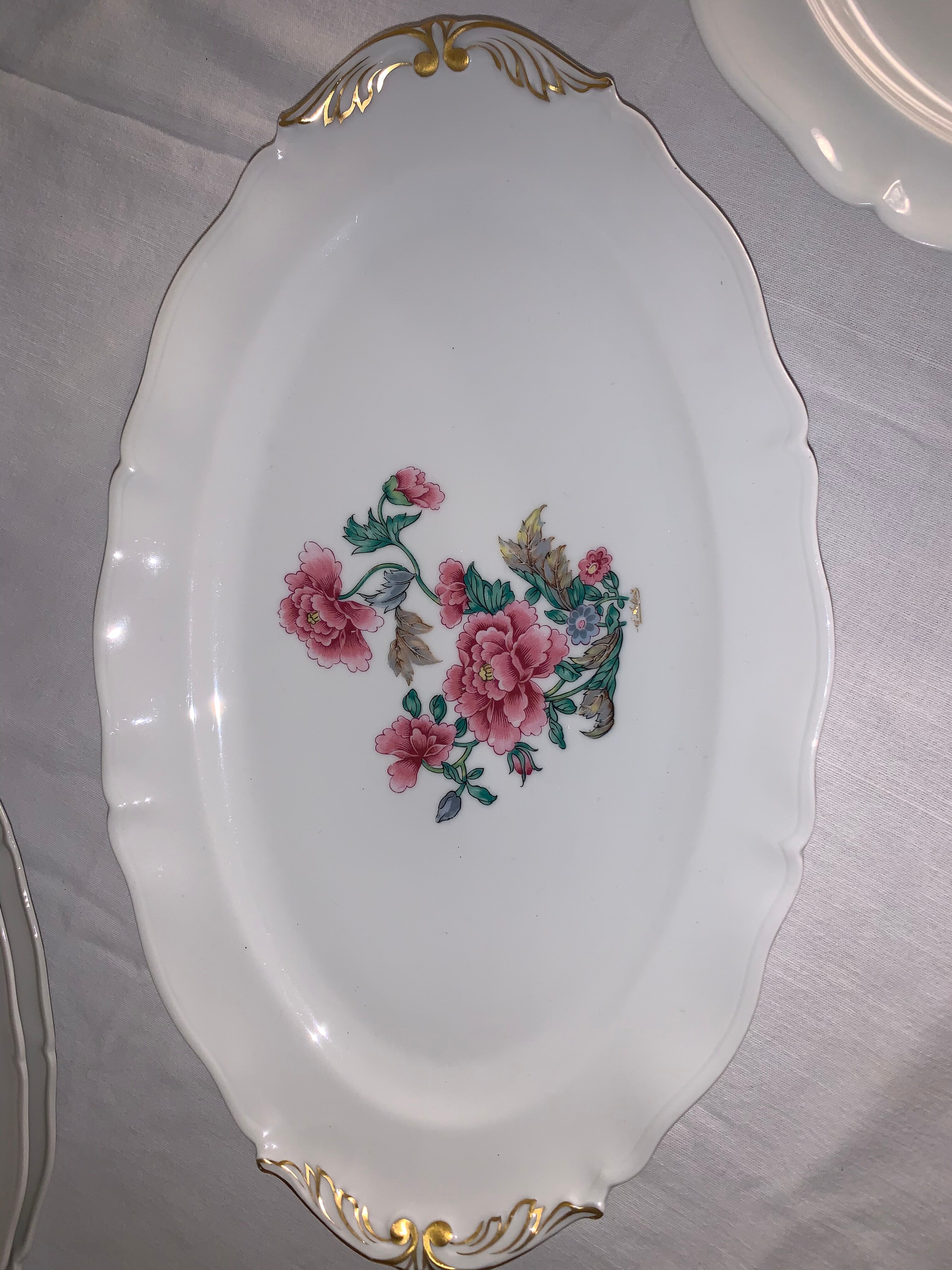 The Count d'Artois' dismissal dish service