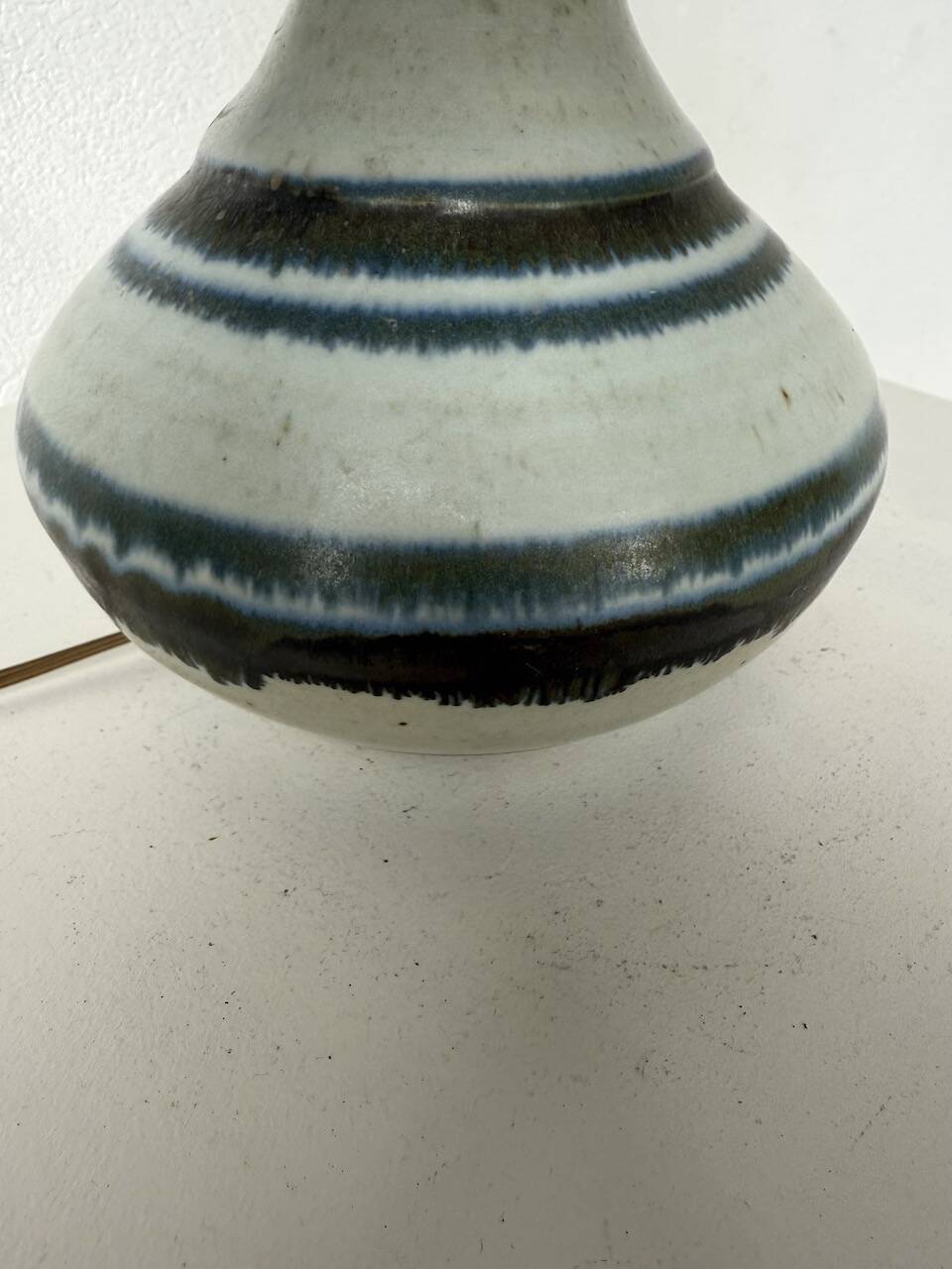 Vallauris ceramic table lamp from the 60s