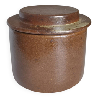Stoneware butter dish