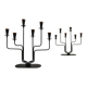 Pair of Six-Candle Candelabras — Gunnar Ander for Ystad-Metall, Sweden, 1960s