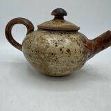 Pyrite stoneware teapot
