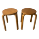 Pair of Frosta stools