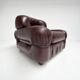 Fauteuil lounge italien attribué à Sapporo, années 1970