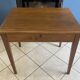 Desk with a large solid oak drawer from 1950, 78x58cm.
