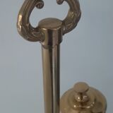 Brass desk globe lamp