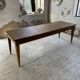 Oak farmhouse table