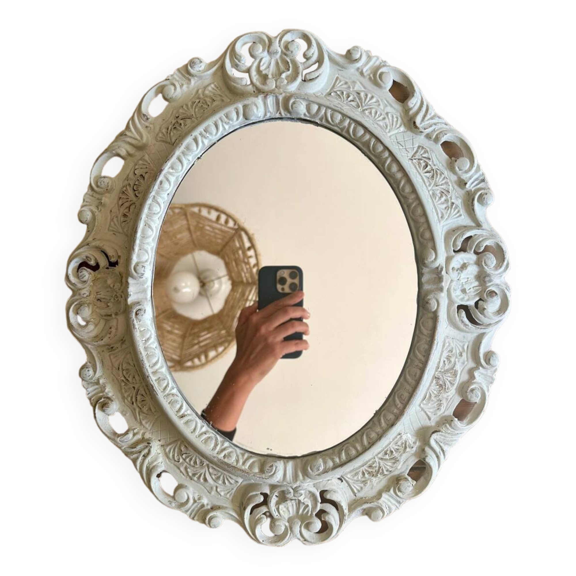 Old mirror, baroque style
