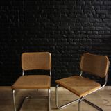 Lot of 2 chairs B32  by Marcel Breuer