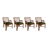 Set of 4 Roche Bobois chairs from the 1970s.