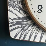 Vintage silent wall clock "Jaz Spring"