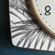 Vintage silent wall clock "Jaz Spring"