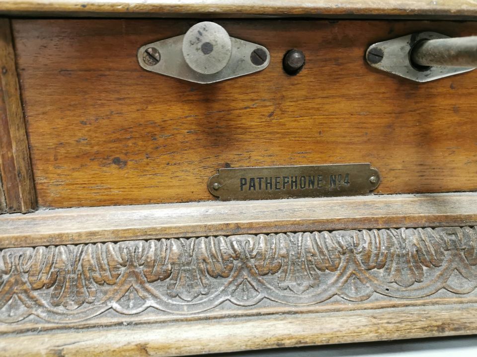 Gramophone à Pavillon - phonograph Pathéphone n°4 for 78 rpm record