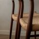 Vintage Danish Teak Dining Chairs Model 75 Niels O. Møller 1950s Set of 4