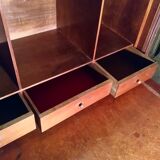 English-style solid wood secretary.