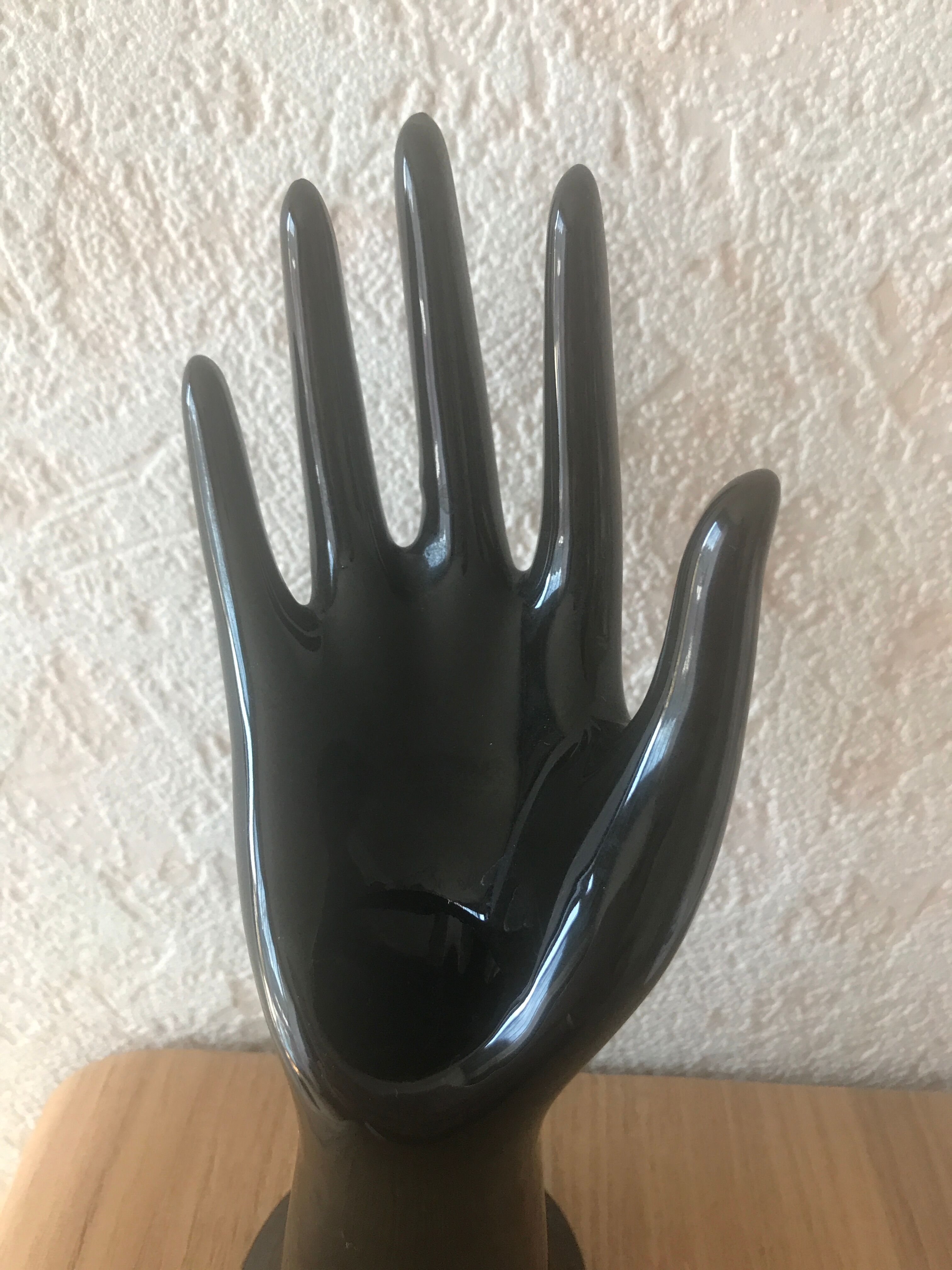 Black door-jewellery hand