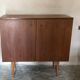Two-door vintage free-standing buffet