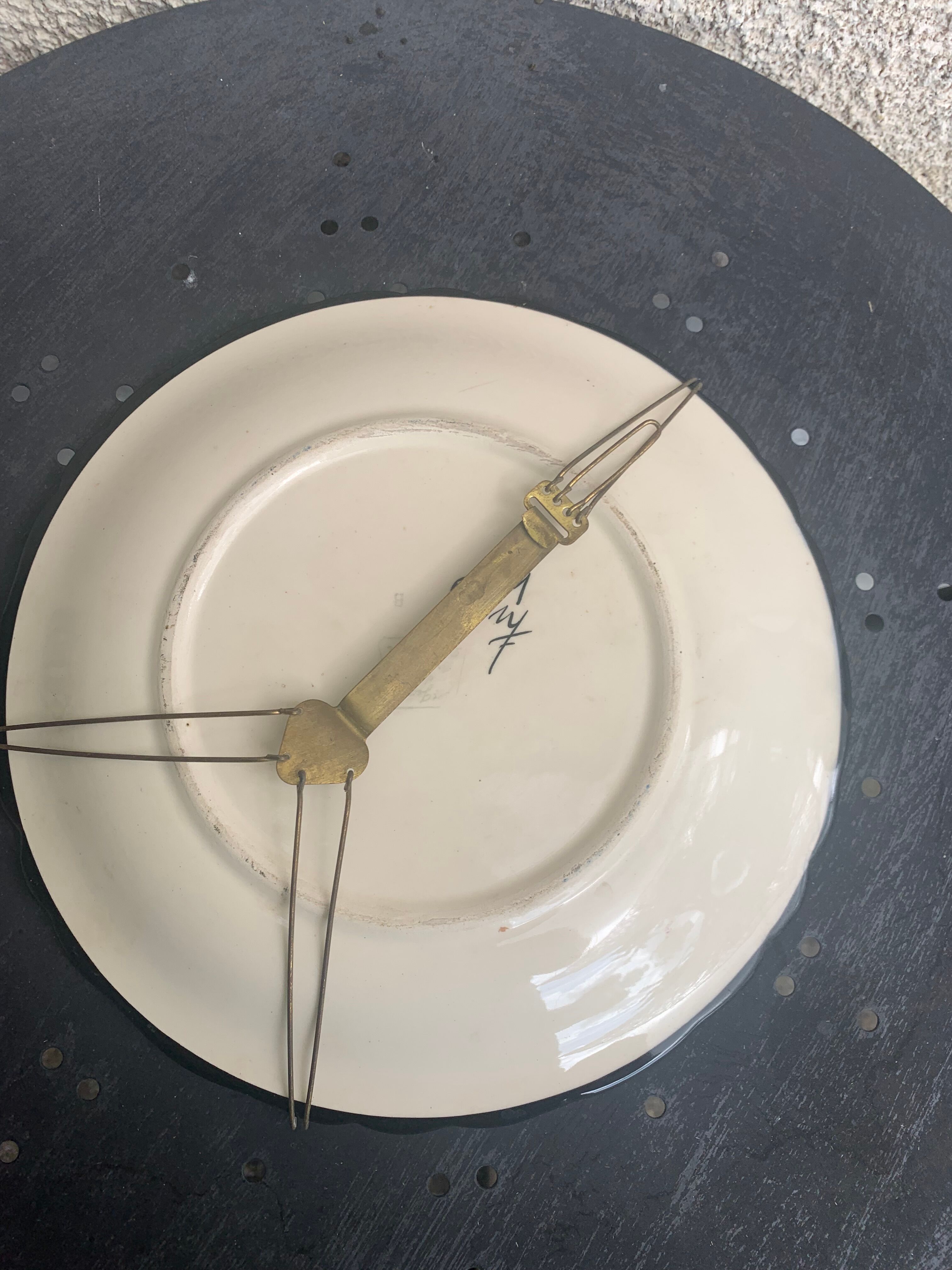 Plate in ceramic of St Jean de Bretagne