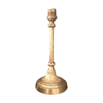 Bronze and brass lamp foot
