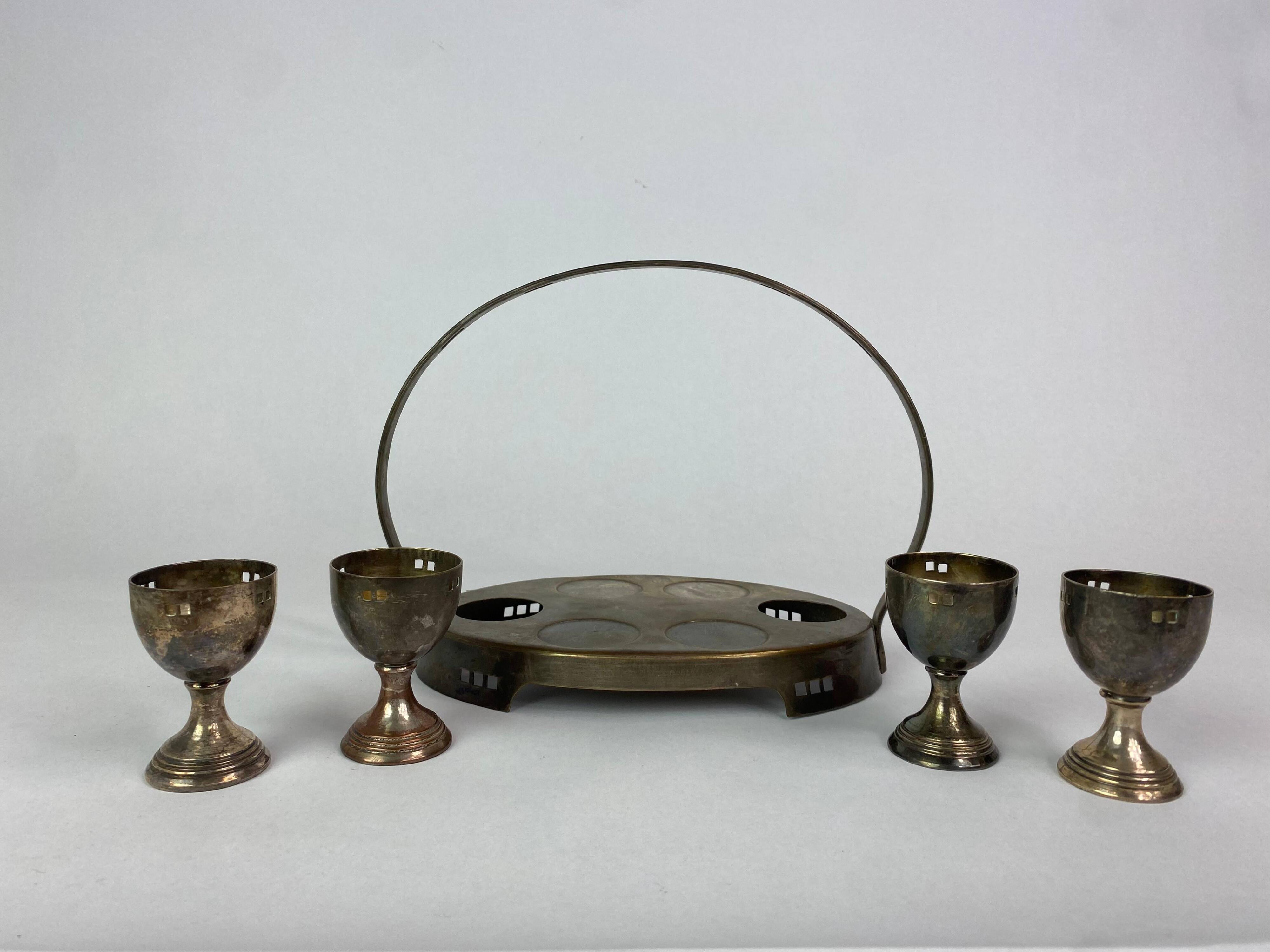Egg cups Secession Hans Ofner/Josef Hoffmann