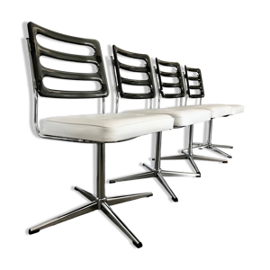 4 chaises vintage space - age