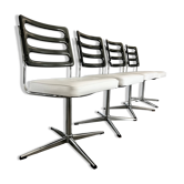 4 chaises vintage Space Age