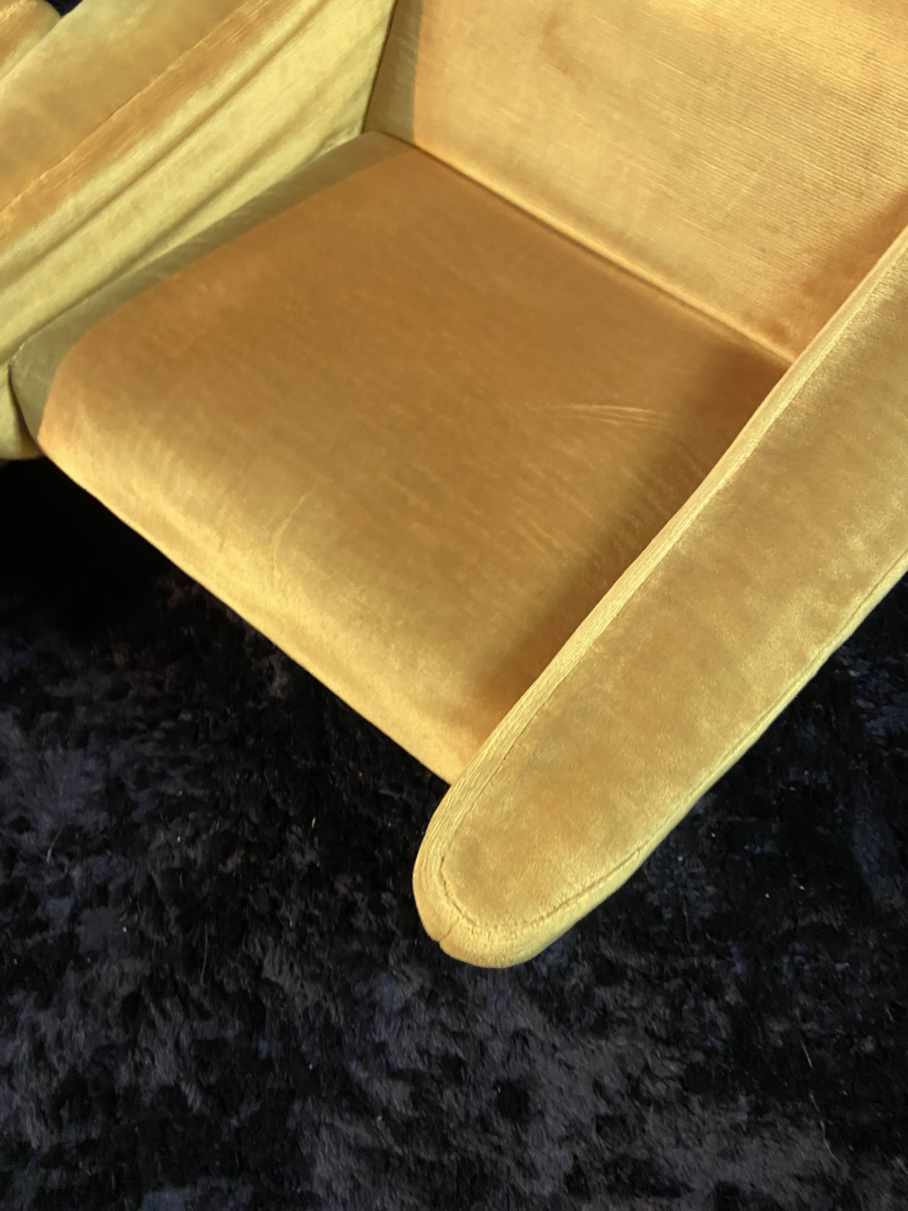 Pair of designer armchairs 1955-1960 by Louis Paolozzi for Zol Brandt Steiner