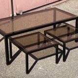 Coffee table and its two ends of sofa