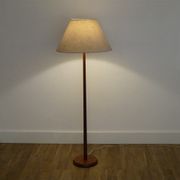 Lampadaire vintage scandinave en teck 1960
