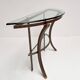 Art Deco side table by Pierre Vandel, 1960s