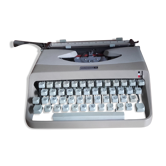 UNDERWOOD 18 typewriter in his VINTAGE Briefcase
