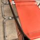Lot 6 tubular chairs S33 design Mart Stam vintage cognac leather from the 70s