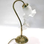 1980s swan neck table lamp